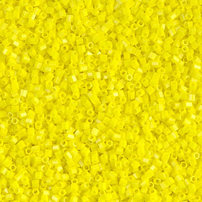 15/0 Cut Miyuki SEED Bead - Opaque Yellow