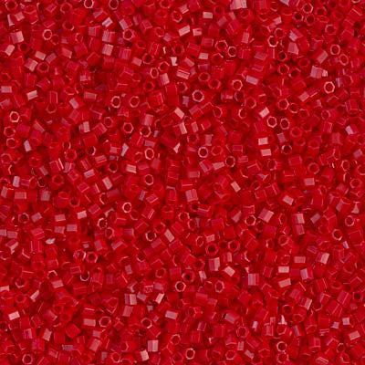 15/0 Cut Miyuki SEED Bead - Opaque Red