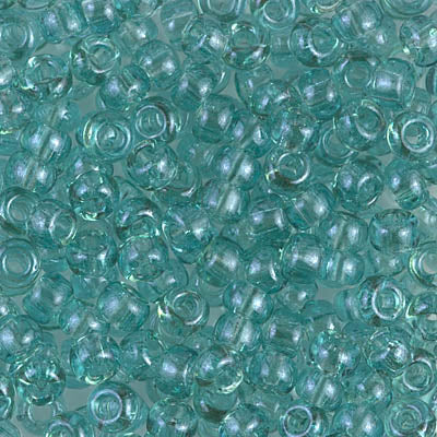 6/0 Miyuki SEED Bead - Transparent Sea Foam Luster
