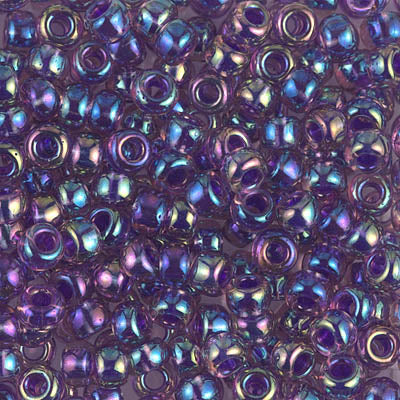 6/0 Miyuki SEED Bead - Purple Lined Amethyst AB