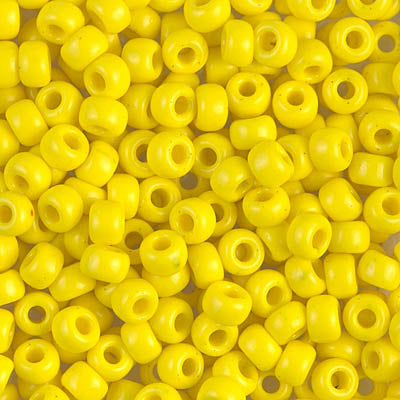 6/0 Miyuki SEED Bead - Opaque Yellow