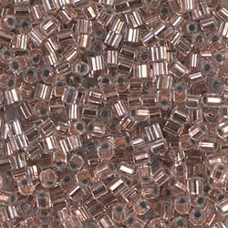8/0 Cut Miyuki SEED Bead - Copper Lined Crystal