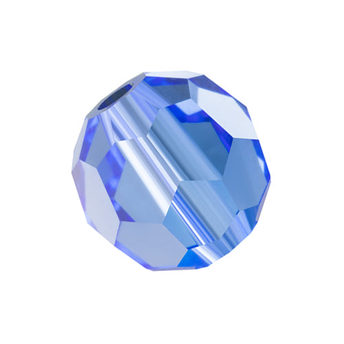 Preciosa 6mm Faceted Round Bead - Sapphire