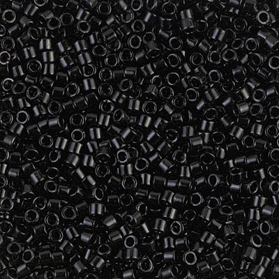 10/0 Miyuki DELICA Beads - Black