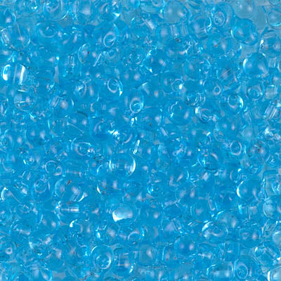 Miyuki 3.4mm DROP Bead - Transparent Aqua