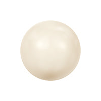 Crystal Brilliance 6mm Round Pearls - Cream