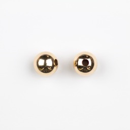 8mm Gold Filled Smooth Round Seamless Bead w/2.2mm Hole
