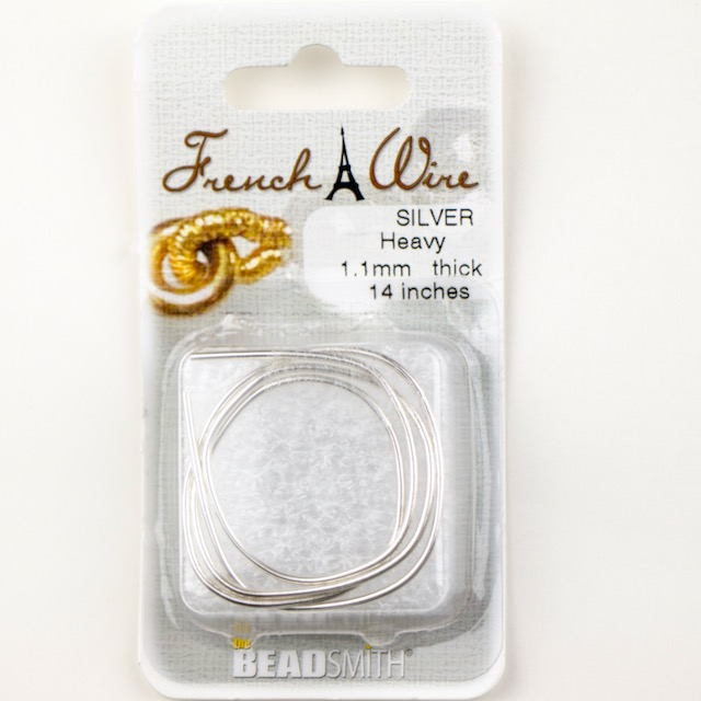 Silver 1.1mm French Wire Heavy