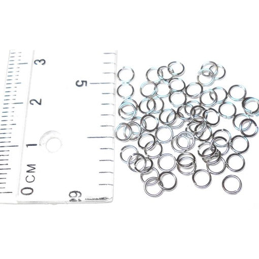 23swg(0.6mm) 7/64in. (2.9mm) ID 4.6AR Machine Cut Stainless Steel Jump Rings