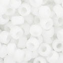 8/0 TOHO Seed Bead - Opaque-Frosted White