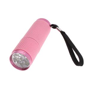 UV Resin Flashlight - Pink