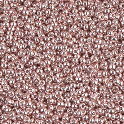 11/0 Miyuki SEED Bead Pack - Galvanized Blush