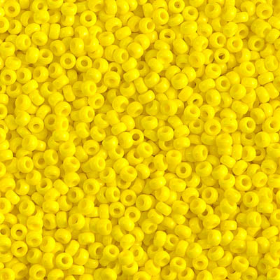 11/0 Miyuki SEED Bead Pack - Opaque Yellow