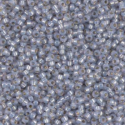 11/0 Miyuki SEED Bead Pack - Dyed Smoky Opal Silverlined Alabaster