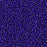 15/0 Miyuki SEED Bead - Dyed Silverlined Dark Violet