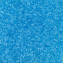 15/0 Miyuki SEED Bead - Transparent Aqua