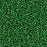 15/0 Miyuki SEED Bead - Silverlined Green