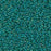 15/0 Miyuki SEED Bead - Transparent  Emerald AB