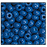 11/0 Preciosa Seed Beads - Opaque Teal Blue