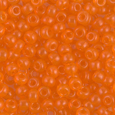 6/0 Miyuki SEED Bead - Transparent Orange