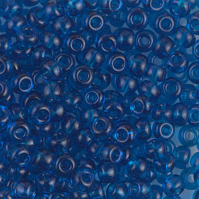 6/0 Miyuki SEED Bead - Transparent Capri Blue