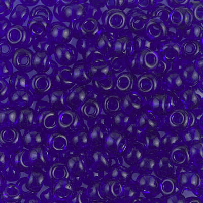 6/0 Miyuki SEED Bead - Transparent Cobalt