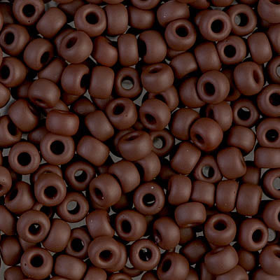 6/0 Miyuki SEED Bead - Matte Opaque Chocolate