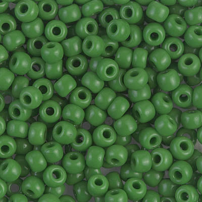 6/0 Miyuki SEED Bead - Opaque Green