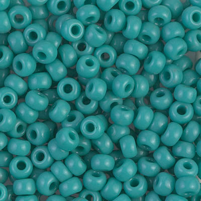 6/0 Miyuki SEED Bead - Opaque Turquoise Green