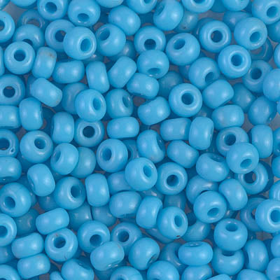 6/0 Miyuki SEED Bead - Opaque Turquoise Blue