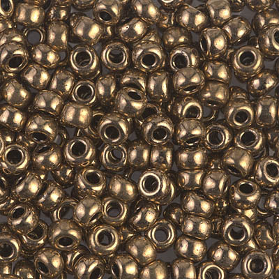 6/0 Miyuki SEED Bead - Metallic Dark Bronze