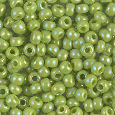 6/0 Miyuki SEED Bead - Opaque Chartreuse AB