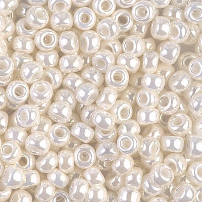 6/0 Miyuki SEED Bead - Antique Ivory Pearl Ceylon