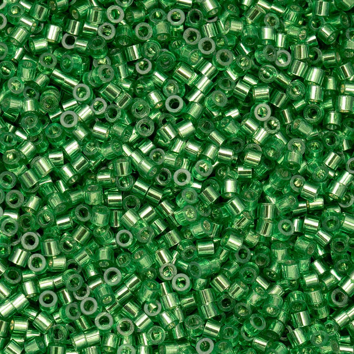 11/0 CYLIN Beads - Light Green Silver Lined ***