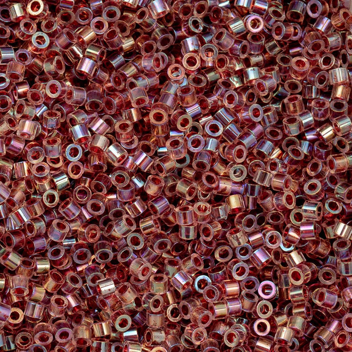 11/0 CYLIN Beads - Red Gold Luster ***