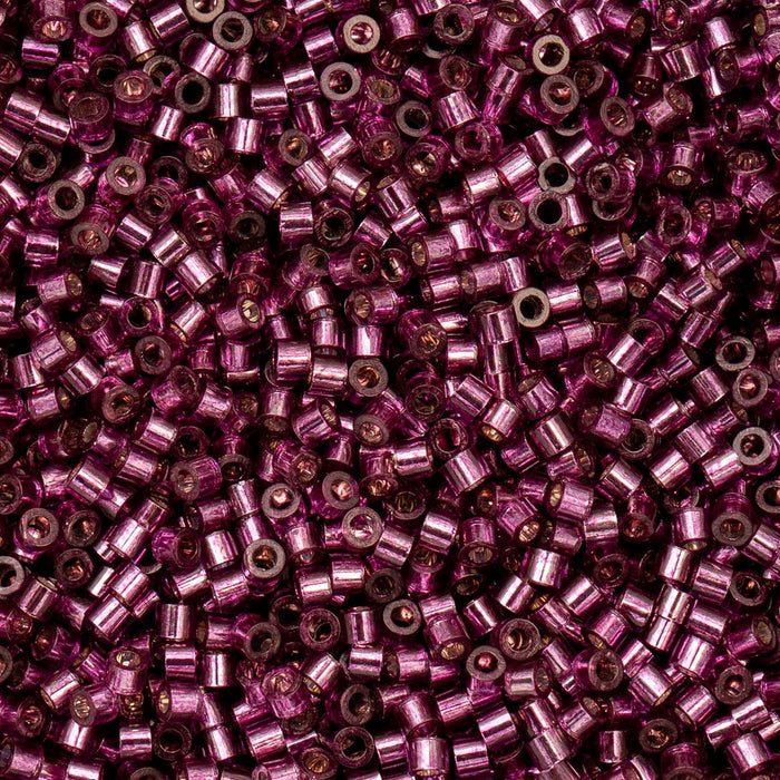 11/0 CYLIN Beads -Raspberry Silver Lined***