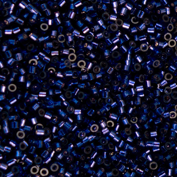 11/0 CYLIN Beads - Dark Violet Silver Lined***