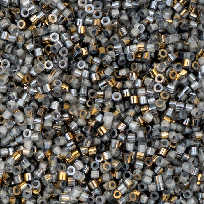 11/0 CYLIN Beads - Gilded Halo Antique Silver ***