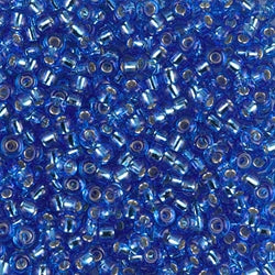 8/0 Miyuki SEED Bead - Silverlined Sapphire