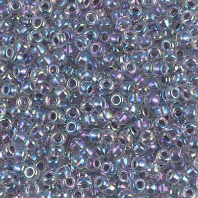 8/0 Miyuki SEED Bead - Light Amethyst Lined Crystal AB