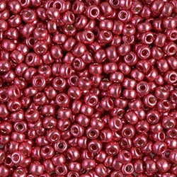 8/0 Miyuki SEED Bead - Duracoat Galvanized Light Cranberry