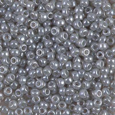 8/0 Miyuki SEED Bead - Silver Grey Ceylon