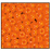 8/0 Preciosa Seed Beads - Opaque Orange***