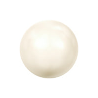 Crystal Brilliance 8mm Round Pearls - Creamrose