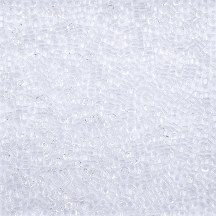 11/0 Miyuki DELICA Bead Pack - Crystal