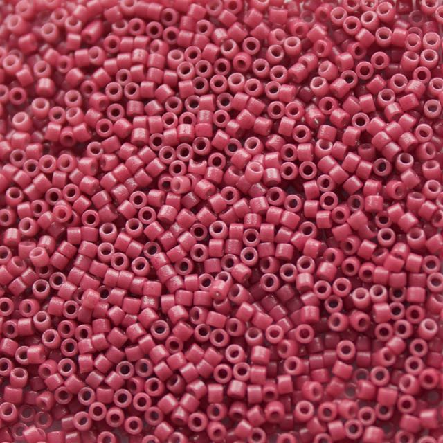 11/0 Miyuki DELICA Bead Pack - Duracoat Opaque Pansy