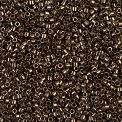 5 Grams of 11/0 Miyuki DELICA Beads - Metallic Dark Bronze