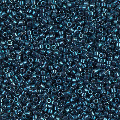 5 Grams of 11/0 Miyuki DELICA Beads - Galvanized Dark Teal