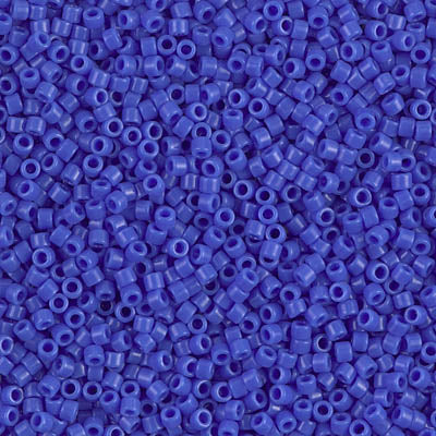 11/0 Miyuki DELICA Bead Pack - Opaque Cyan Blue