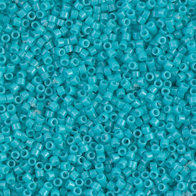 5 Grams of 11/0 Miyuki DELICA Beads - Duracoat Opaque Underwater Blue